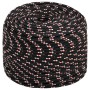 Cuerda de barco polipropileno negra 6 mm 250 m de vidaXL, Sogas y cuerdas metálicas - Ref: Foro24-152340, Precio: 34,82 €, De...