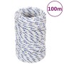 Cuerda de barco polipropileno blanco 2 mm 100 m de vidaXL, Sogas y cuerdas metálicas - Ref: Foro24-152266, Precio: 12,20 €, D...