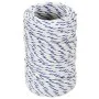 Cuerda de barco polipropileno blanco 2 mm 100 m de vidaXL, Sogas y cuerdas metálicas - Ref: Foro24-152266, Precio: 12,69 €, D...