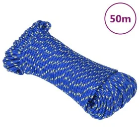 Cuerda de barco polipropileno azul 5 mm 50 m de vidaXL, Sogas y cuerdas metálicas - Ref: Foro24-152439, Precio: 11,85 €, Desc...