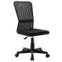 Silla de oficina de tela de malla negra 44x52x100 cm en Sillas de oficina | Comprar online en Foru.es