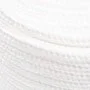 Cuerda de barco polipropileno blanco intenso 18 mm 25 m de vidaXL, Sogas y cuerdas metálicas - Ref: Foro24-152576, Precio: 32...