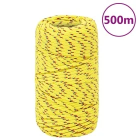 Cuerda de barco polipropileno amarillo 2 mm 500 m de vidaXL, Sogas y cuerdas metálicas - Ref: Foro24-152586, Precio: 21,88 €,...