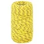 Cuerda de barco polipropileno amarillo 2 mm 500 m de vidaXL, Sogas y cuerdas metálicas - Ref: Foro24-152586, Precio: 21,88 €,...