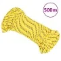Cuerda de barco polipropileno amarillo 5 mm 500 m de vidaXL, Sogas y cuerdas metálicas - Ref: Foro24-152601, Precio: 45,36 €,...