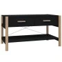 Couchtisch aus schwarzem Sperrholz, 82 x 48 x 45 cm von vidaXL, Couchtisch - Ref: Foro24-345664, Preis: 54,68 €, Rabatt: %