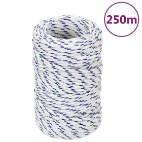 Cuerda de barco polipropileno blanco 2 mm 250 m de vidaXL, Sogas y cuerdas metálicas - Ref: Foro24-152267, Precio: 16,44 €, D...