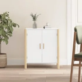Aparador de madera contrachapada blanco 62x38x70 cm de vidaXL, Aparadores - Ref: Foro24-345669, Precio: 78,23 €, Descuento: %