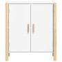 Aparador de madera contrachapada blanco 62x38x70 cm de vidaXL, Aparadores - Ref: Foro24-345669, Precio: 79,21 €, Descuento: %