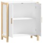Aparador de madera contrachapada blanco 62x38x70 cm de vidaXL, Aparadores - Ref: Foro24-345669, Precio: 79,21 €, Descuento: %
