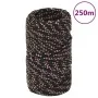 Cuerda de barco polipropileno negra 2 mm 250 m de vidaXL, Sogas y cuerdas metálicas - Ref: Foro24-152320, Precio: 15,38 €, De...