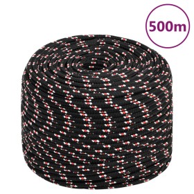 Cuerda de barco polipropileno negra 10 mm 500 m de vidaXL, Sogas y cuerdas metálicas - Ref: Foro24-152351, Precio: 139,16 €, ...