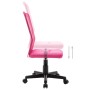 Silla de oficina de tela de malla rosa 44x52x100 cm en Sillas de oficina | Comprar online en Foru.es