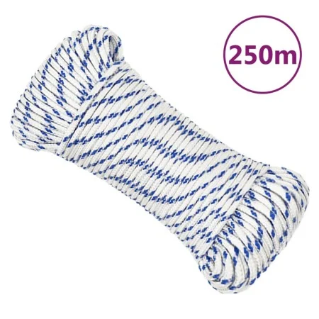 Cuerda de barco polipropileno blanco 3 mm 250 m de vidaXL, Sogas y cuerdas metálicas - Ref: Foro24-152272, Precio: 19,63 €, D...