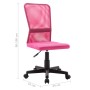 Silla de oficina de tela de malla rosa 44x52x100 cm en Sillas de oficina | Comprar online en Foru.es