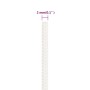 Cuerda de barco polipropileno blanco intenso 2 mm 250 m de vidaXL, Sogas y cuerdas metálicas - Ref: Foro24-152532, Precio: 16...