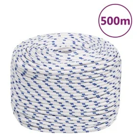 White polypropylene boat rope 10 mm 500 m by vidaXL, Ropes and metal cords - Ref: Foro24-152298, Price: 141,95 €, Discount: %