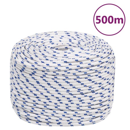 Cuerda de barco polipropileno blanco 10 mm 500 m de vidaXL, Sogas y cuerdas metálicas - Ref: Foro24-152298, Precio: 142,43 €,...