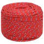 Cuerda de barco polipropileno rojo 10 mm 100 m de vidaXL, Sogas y cuerdas metálicas - Ref: Foro24-152402, Precio: 36,25 €, De...