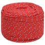 Cuerda de barco polipropileno rojo 10 mm 100 m de vidaXL, Sogas y cuerdas metálicas - Ref: Foro24-152402, Precio: 40,62 €, De...