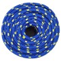 Cuerda de barco polipropileno azul 14 mm 100 m de vidaXL, Sogas y cuerdas metálicas - Ref: Foro24-152464, Precio: 65,13 €, De...