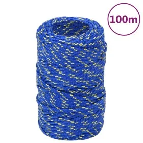 Cuerda de barco polipropileno azul 2 mm 100 m de vidaXL, Sogas y cuerdas metálicas - Ref: Foro24-152425, Precio: 11,63 €, Des...