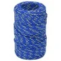 Cuerda de barco polipropileno azul 2 mm 100 m de vidaXL, Sogas y cuerdas metálicas - Ref: Foro24-152425, Precio: 11,63 €, Des...