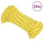 Cuerda de barco polipropileno amarillo 4 mm 25 m de vidaXL, Sogas y cuerdas metálicas - Ref: Foro24-152592, Precio: 9,64 €, D...