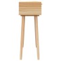 Mesa consola madera pino maciza ratán natural marrón 80x30x75cm de vidaXL, Mesas auxiliares - Ref: Foro24-345626, Precio: 104...