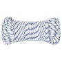 Cuerda de barco polipropileno blanco 5 mm 25 m de vidaXL, Sogas y cuerdas metálicas - Ref: Foro24-152279, Precio: 9,32 €, Des...