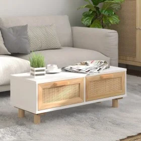 Couchtisch aus Sperrholz und Weißkiefer, 80 x 40 x 30 cm von vidaXL, Couchtisch - Ref: Foro24-345621, Preis: 88,84 €, Rabatt: %