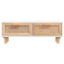 Mesa de centro madera contrachapada y de pino blanco 80x40x30cm de vidaXL, Mesas de centro - Ref: Foro24-345621, Precio: 95,0...