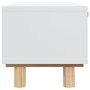 Mesa de centro madera contrachapada y de pino blanco 80x40x30cm de vidaXL, Mesas de centro - Ref: Foro24-345621, Precio: 95,0...