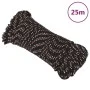 Cuerda de barco polipropileno negra 5 mm 25 m de vidaXL, Sogas y cuerdas metálicas - Ref: Foro24-152332, Precio: 9,67 €, Desc...