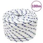 Cuerda de barco polipropileno blanco 12 mm 100 m de vidaXL, Sogas y cuerdas metálicas - Ref: Foro24-152301, Precio: 54,95 €, ...