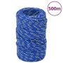 Cuerda de barco polipropileno azul 2 mm 500 m de vidaXL, Sogas y cuerdas metálicas - Ref: Foro24-152427, Precio: 22,65 €, Des...