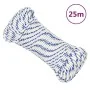 Cuerda de barco polipropileno blanco 4 mm 25 m de vidaXL, Sogas y cuerdas metálicas - Ref: Foro24-152274, Precio: 8,83 €, Des...