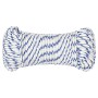 Cuerda de barco polipropileno blanco 4 mm 25 m de vidaXL, Sogas y cuerdas metálicas - Ref: Foro24-152274, Precio: 8,94 €, Des...