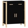 Aparador de madera contrachapada negro 62x38x75 cm de vidaXL, Aparadores - Ref: Foro24-345676, Precio: 70,06 €, Descuento: %