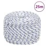 Cuerda de barco polipropileno blanco 6 mm 25 m de vidaXL, Sogas y cuerdas metálicas - Ref: Foro24-152284, Precio: 10,91 €, De...