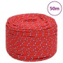Cuerda de barco polipropileno rojo 8 mm 50 m de vidaXL, Sogas y cuerdas metálicas - Ref: Foro24-152396, Precio: 16,89 €, Desc...