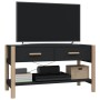 Mueble para TV madera contrachapada negro 82x38x45 cm de vidaXL, Muebles TV - Ref: Foro24-345661, Precio: 50,05 €, Descuento: %