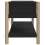 Mueble para TV madera contrachapada negro 82x38x45 cm de vidaXL, Muebles TV - Ref: Foro24-345661, Precio: 50,05 €, Descuento: %