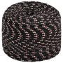 Cuerda de trabajo polipropileno negro 8 mm 250 m de vidaXL, Sogas y cuerdas metálicas - Ref: Foro24-152345, Precio: 54,69 €, ...