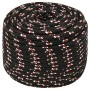Cuerda de barco polipropileno negra 12 mm 100 m de vidaXL, Sogas y cuerdas metálicas - Ref: Foro24-152354, Precio: 52,76 €, D...