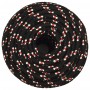 Cuerda de barco polipropileno negra 12 mm 100 m de vidaXL, Sogas y cuerdas metálicas - Ref: Foro24-152354, Precio: 48,19 €, D...