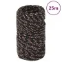 Schwarzes Polypropylen-Bootsseil 2 mm 25 m von vidaXL, Seile und Metallschnüre - Ref: Foro24-152317, Preis: 8,82 €, Rabatt: %