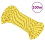 Cuerda de barco polipropileno amarillo 3 mm 100 m de vidaXL, Sogas y cuerdas metálicas - Ref: Foro24-152589, Precio: 13,25 €,...
