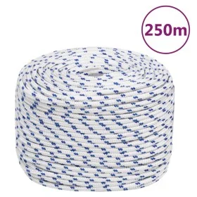 Weißes Polypropylen-Bootsseil 8 mm 250 m von vidaXL, Seile und Metallschnüre - Ref: Foro24-152292, Preis: 58,69 €, Rabatt: %