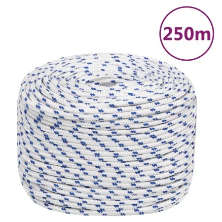 Cuerda de barco polipropileno blanco 8 mm 250 m de vidaXL, Sogas y cuerdas metálicas - Ref: Foro24-152292, Precio: 58,69 €, D...